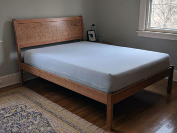 raised panel bed