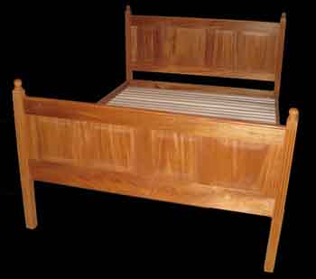raised panel bed