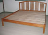 arched mission platform bed