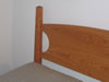 low post 4 poster bed - headboard detail