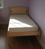 Mary Clare bed - Twin size in maple