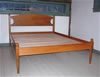 Shaker inspired platform bed - low footboard