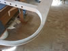 The posts are tapered and sanded to flow smoothly from post to bow.