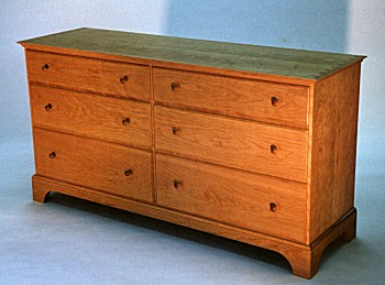 6 drawer double dresser