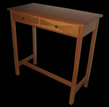 cherry stand up desk