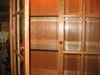 2 glass shelves in upper cabinet