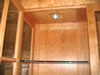 2 lights in upper cabinet