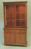 Cherry china cabinet 46.5"w x 21.75"d x 82"h