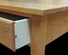 Shaker writing desk with dovetailed drawers