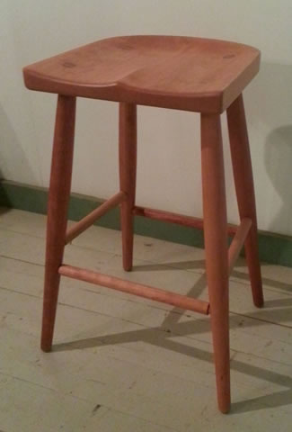 cherry kitchen counter stool