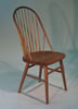 Bowback Windsor chair - cherry with ash spindles