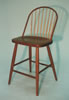 Bowback stool - cherry with ash spindles