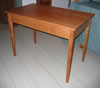 Small desk with keyboard pullout
