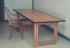 Custom cherry & ebony table desk