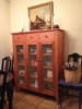 Custom mahogany cabinet