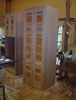 Custom cherry pantry cabinet