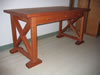 Custom mahogany desk