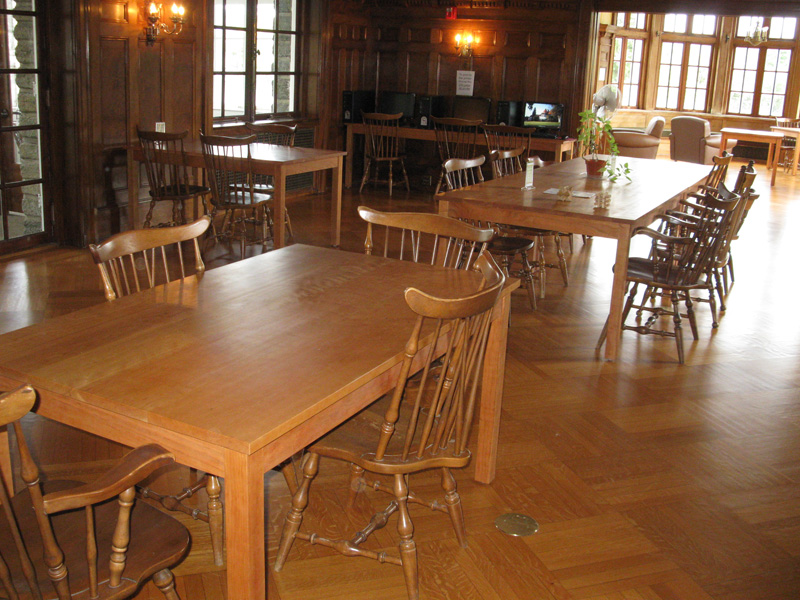 cherry library tables