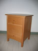 Mission 3 drawer night table in oak