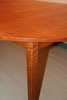 Leg detail - curly maple with aged maple dyed finish