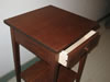 Red mahogany night table