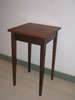 Walnut Shaker night table - no drawer or shelf